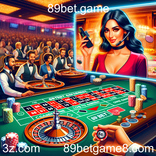 A Experiência dos Jogos ao Vivo no 89bet.game
